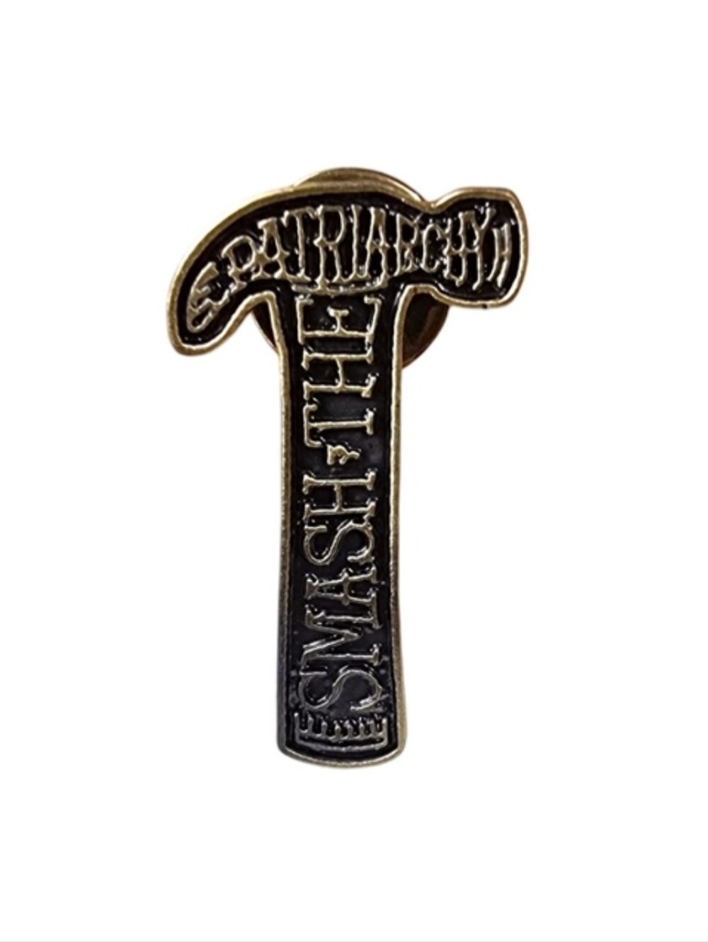 🆕️ "Smash The Patriarchy" Enamel Hammer Pin Brooch